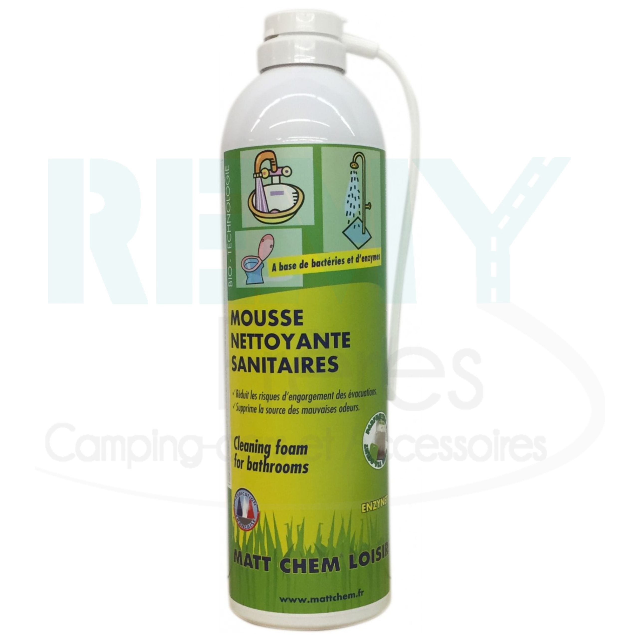 MOUSSE NETTOYANTE SANITAIRE  ENZYNET