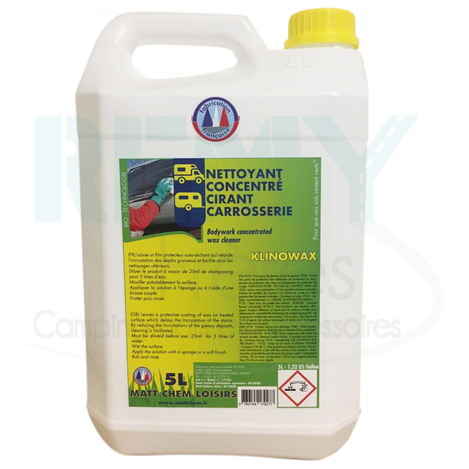 NETTOYANT CIRANT ABEILLE- KLINOWAX 5L