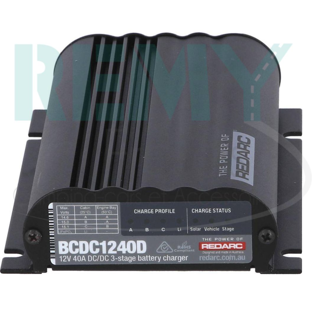 CHARGEUR BOOSTER 12 V - 40A REDARC